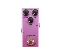 Cpolebev Mini Pedale Effetto per Chitarra Elettrica Pedale per Chitarra Elettrica US Dream per Chitarra Elettrica