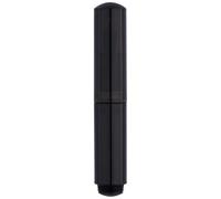 Cpolebev Mini Penna Stilografica Tascabile Contagocce Penna A Inchiostro con Pennino F Penna A Inchiostro Portatile Mini Penna Tascabile Nera