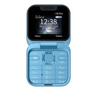 Cpolebev Mini Telefono Cellulare con Vibrazione Radio FM Voce Nera Chiamata Rapida Vibrazione Scheda 2SIM Display Piccolo Telefono Pieghevole Resistente (Blu)