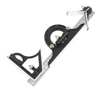 Cpolebev Mirino Angolare Quadrato con Righello di Misurazione Regolabile da 300 mm