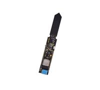 Cpolebev Modulo Bluetooth ESP32 Modulo Wi-Fi Modulo umidità Temperatura e Modulo Suolo Monitor Remoto con Modulo Porta Batteria 18650