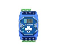 Cpolebev Modulo di Acquisizione Temperatura 4 Vie PT100 RTD Modbus RS485 Interfaccia Ethernet Gateway Watchdog DNS Industriale