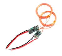 Cpolebev Modulo di Alimentazione Wireless 5V1A Circuito Trasmettitore e Ricevitore di Ricarica Wireless Modulo Pratico Multifunzionale Facile da Installare Facile da Usare