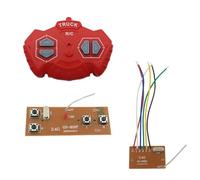Cpolebev Modulo di Controllo Remoto A Vie 2.4G 4CH RC Trasmettitore Ricevitore Scheda di Circuito Accessori
