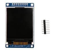 Cpolebev Modulo Display LCD da 1,8 Pollici Un Colori 128X160 RGB SPI TFT Modulo Display LCD ST7735S 3.3V Sostituire L'Alimentatore OLED