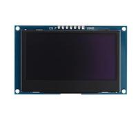 Cpolebev Modulo Display OLED da 2,42 Pollici 12864 128X64 Schermo LCD Seriale IIC I2C SPI per C51 STM32 SSD1309 (Carattere Bianca)