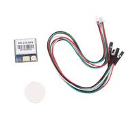 Cpolebev Modulo GPS BN-220 con Flash HMC5883 Bussola Glonass Beidou + Antenna GPS Attiva Antenna Modulo GPS, Flash Integrato Resistente Facile da Usare