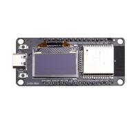 Cpolebev Modulo Scheda di Sviluppo WiFi ESP32 ESP-WROOM-32 CH340 con Display OLED da 0,96 per ESP32 OLED Tipo C