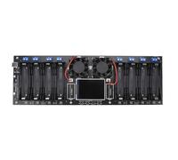 Cpolebev Modulo Tester di Capacità Della Batteria al Litio 18650 A 8 Canali MAh MWh Modulo Rilevatore di Potenza Della Batteria Digitale di Tipo C