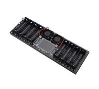Cpolebev Modulo Tester di Capacità Della Batteria al Litio 18650 A 8 Canali Modulo di Misurazione Della Interna con Divisione di Capacità MAh MWh