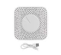 Cpolebev Monitor Della Qualità 'Aria 6 nel 1 Tuya WiFi Smart Air Governante PM2.5/Formaldeide/VOC/CO2/Rilevatore di Temperatura/Umidità