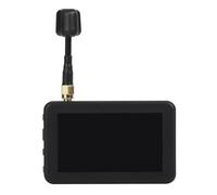 Cpolebev Monitor FPV da 3 Pollici 5.8G con Ricevitore VTX da 40CH e Batteria Integrata per Drone RC FPV, Handheld Display