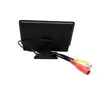 Cpolebev Monitor Retrovisore LCD da 4,3 Pollici Telecamera per Retromarcia per Auto Accessorio per di Parcheggio per Retromarcia Backup per Retromarcia per Visione Notturna Impermeabile