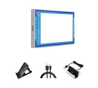 Cpolebev Monitor Schermo Secondario per Computer con Schermo Secondario IPS Type-C da 3,5 Pollici per CPU GPU RAM HDD Nessun Utilizzo AIDA64 A