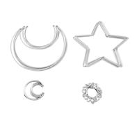 Cpolebev Moon Catcher Metal Hoop Rings Circle Macrame per DIY Craft Dream Catcher Making Home Wall Hanging Decoration