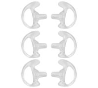 Cpolebev Morbido Auricolare Radio Sostituzione Auricolare Inserto Tubo Acustico Bobina Kit Audio Accessori per Cuffie M