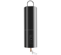 Cpolebev Motore Rotante Nero Appeso per Accessori per Decorazioni da Giardino Spinner e Wind Chime, Batteria Esclusa 1 Confezione