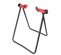 Cpolebev Mountain Bike Triangle Vertical Parking Rack Road Bike Rack di Riparazione A Forma di U Rack di Riparazione Pieghevole Attrezzatura per Ciclismo