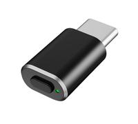 Cpolebev Mouse di Tipo C, Scossore per Mouse Non Rilevabile, USB C, Movimento Simulato del Mouse per Mantenere Il Computer Sveglio, Nero