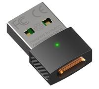 Cpolebev Mouse USB Mouse Jiggler Mouse Jiggler Completamente in Metallo Non Rilevabile con Funzione di Memoria Il Movimento Automatico del Mouse Jiggler Mantiene Il PC Sveglio
