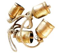 Cpolebev Mucca in Stile Shabby Chic Semplice Metallo Appeso Decorazioni Giganti per Campana di Mucca Riutilizzabili