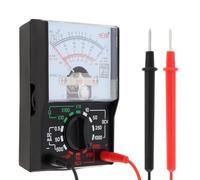 Cpolebev Multimetro, Volt 1000 V Voltmetro Amp Volt Ohm Tester di Tensione con Cavi di Prova e Batteria Inclusa