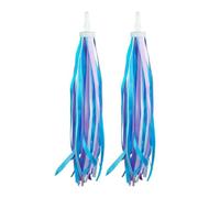 Cpolebev Nappe Colorate per Bici Nastro Moda Stelle Filanti per Manubrio Biciclette Divertenti Ornamenti per Bambini Bambini C