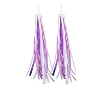 Cpolebev Nappe Colorate per Bici Nastro Moda Stelle Filanti per Manubrio Biciclette Divertenti Ornamenti per Bambini Bambini A
