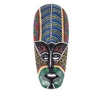 Cpolebev nel Legno Appeso Un Parete Scultura nel Legno Massello Dipinta Decorazione da Parete Bar Decorazioni per La Casa Totem Africana A