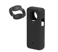 Cpolebev nel Silicone per X3 Panoramica Action Camera Protettiva nel Silicone Antipolvere (Nero)