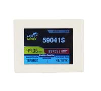 Cpolebev Nerdminer V2 Miner LCD da 2,8 Pollici Display 56kh/S Hash Rate Bitcoin Solo Miner Nerd Miner BTC Lottery Miner