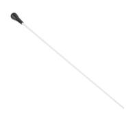 Cpolebev New Manico in ABS Nero Music Music Conductor Gift da 15 Pollici Bianca