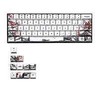 Cpolebev novità Allover Dye Subbed 71 Keycap Profilo Chiave per GH60 RK61 ALT61 GK61 GK64 Dz60 Keycaps,US