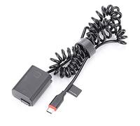 Cpolebev NP-FW50 Batteria Fittizia DC Power AC Adapter AC-PW20 per So- Alpha A6400 ILCE-6400 6500 6300 6000 5100 5000 3000 Fotocamera