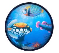Cpolebev Ocean Type Wave Drum Orff Strumento A Percussione Big Wave Sound Drum Music Color + Blue