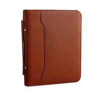 Cpolebev Organizer per Portfolio con Cerniera, Raccoglitore nel Pelle, Raccoglitore Aziendale Professionale, Organizer per/Documenti ()