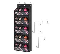 Cpolebev Organizzatore per Cappelli Trasparente con Tasche Profonde per o Muro Organizzatore per Cappelli per Berretti da Baseball con Display per Cappelli A 3 Ganci