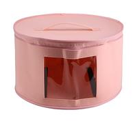 Cpolebev Organizzatore per Cappelliera Scatole per Cappelli Rotonde da Viaggio Borsa per Cappelli Pieghevoli con Coperchio Antipolvere Scatole per Cappelli Scatole per Cappelli C