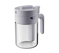Cpolebev Organizzatore per Condimenti e Spezie, Portaspezie 2 In 1, Barattolo per Spezie Staccabile con Cucchiaio Grigio