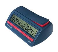 Cpolebev Orologio da Scacchi con Timer Digitale Avanzato per Scacchi Orologio da Tavolo con Conto alla Rovescia