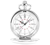 Cpolebev Orologio da Tasca, Cinturino nel Metallo,