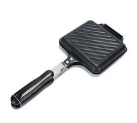 Cpolebev Padella Toast Flip Grill Padella Sandwich Fine Formaggio alla Griglia Pentole Riscaldamento Rapido Antiaderente Rimovibile