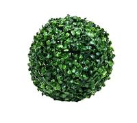 Cpolebev Palle di Verde Finto Bosso, Palline Rotonde, Rifilatura, Decorazioni per Topiaria Artificiale, Decorazione da Tavolo per La Casa All'Aperto C