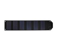 Cpolebev Pannello Solare Pieghevole 6 Volte da 12 W, Caricatore Portatile A Pannello Solare USB 5V DC Alimentazione Solare per Cellulari, Lavorazione Fine.