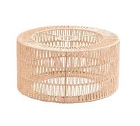Cpolebev Paralume in Corda di Carta Paralume per Lampadario Boho Paralume per Lampadario Paralume per Lampadario per Ristorante Bar Soggiorno 22x11cm