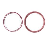 Cpolebev Parti di Ricambio per Superiore in 2 Pezzi in Plastica per Accessori per Macchine per Maglieria A 48 Cerchio Rosa per Maniche Ad Ago