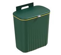 Cpolebev Pattumiera da Cucina Porta ' della Casa Appeso Coperchio Scorrevole Secchio di Immagazzinaggio Pattumiera a Parete Pattumiera Verde