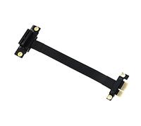 Cpolebev PCIE PCI Riser PCI-E Express Riser Card PCIE X1 di Prolunga per Scheda Madre Adattatore Convertitore Extender 20 Cm