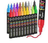Cpolebev Pennarelli per Pittura, Pennarelli per Pittura, 20 Colori un Base di Olio, Impermeabili, per Pennarelli, Non Sbiadiscono, Ad Asciugatura Rapida e Permanente