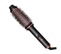 Cpolebev per Arricciacapelli con Doppio PTC Riscaldato, Pettine Lisciante per Capelli, 38 Mm, Calda Volumizzante Termica, Arricciacapelli Ionico, Spina UE